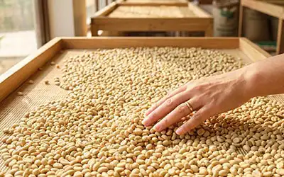 Coffee drying